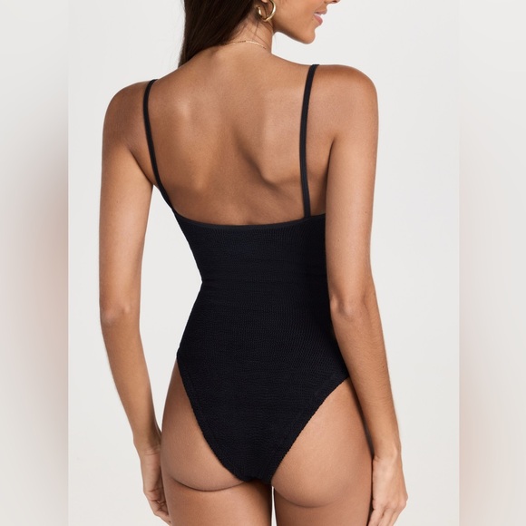 Hunza G Pamela One Piece Black Bathing Suit - Picture 5 of 10